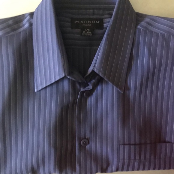 Platinum Mode Men’s Short Sleeve Shirt - Picture 3 of 16